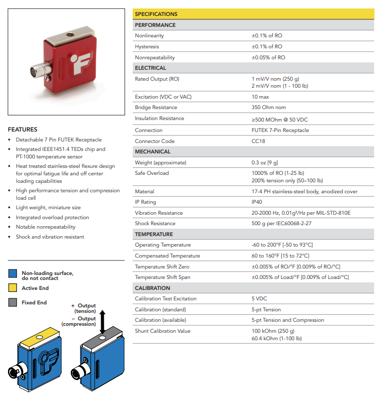  LSB205-100lb稱(chēng)重傳感器